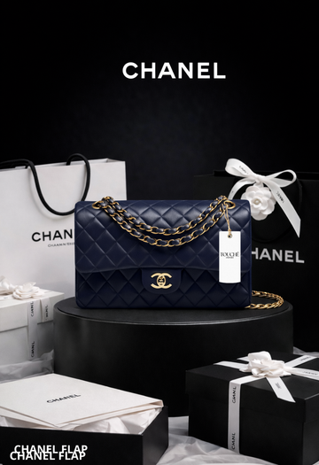 Chanel Classic Flap Azul Marino