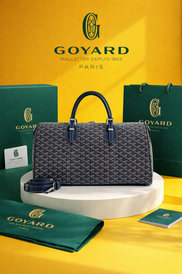 Bolso de Viaje Goyard 45 Clásico Azul marino