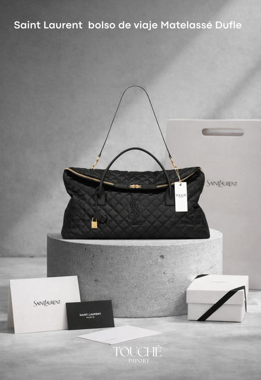 Ysaint laurent Bolso de Viaje Matelassé Duflé
