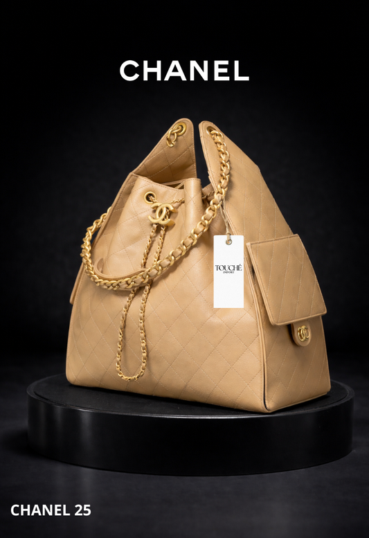 Chanel 25 Médium Beige