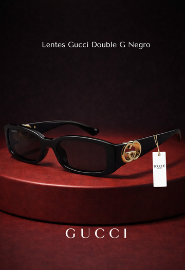 Lentes| Sunglasses Gucci Double G Negro
