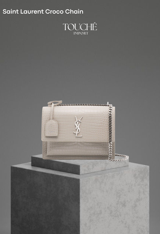 Ysaint Laurent Croco Chain