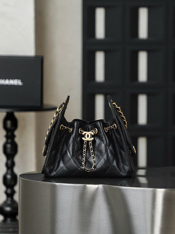 Chanel 25 Negra Mini