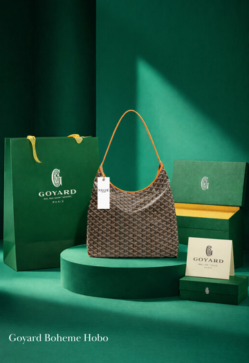 Goyard Hobo Boheme Bag Estampado Camel