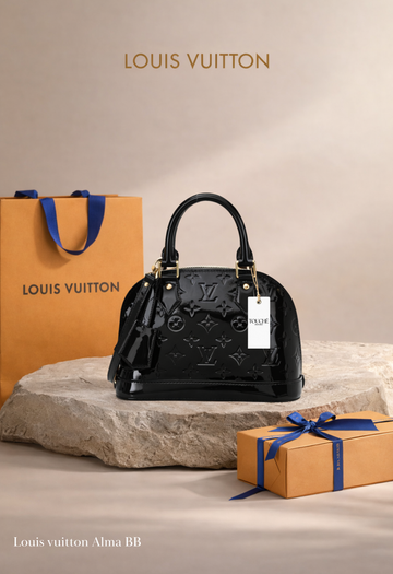 Louis vuitton Alma BB Negro Epi Leather