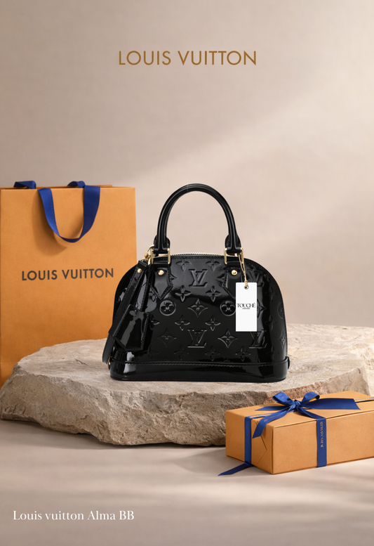 Louis vuitton Alma BB Negro Epi Leather