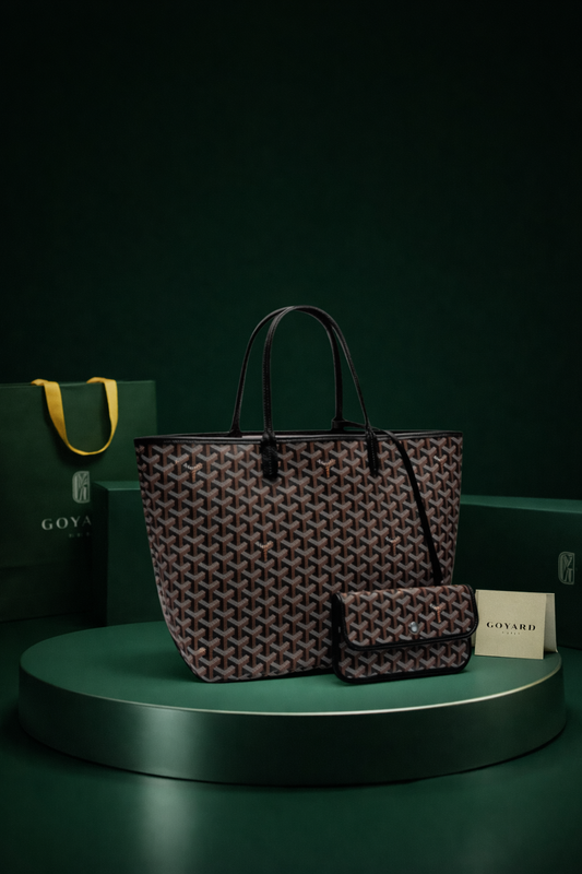 Goyard Saint Louis Tote Bag Negra