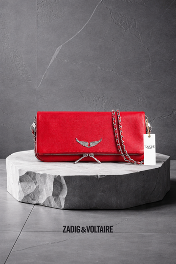 Zadig & Voltaire Red Clasica tamaño medium | Edición Paris