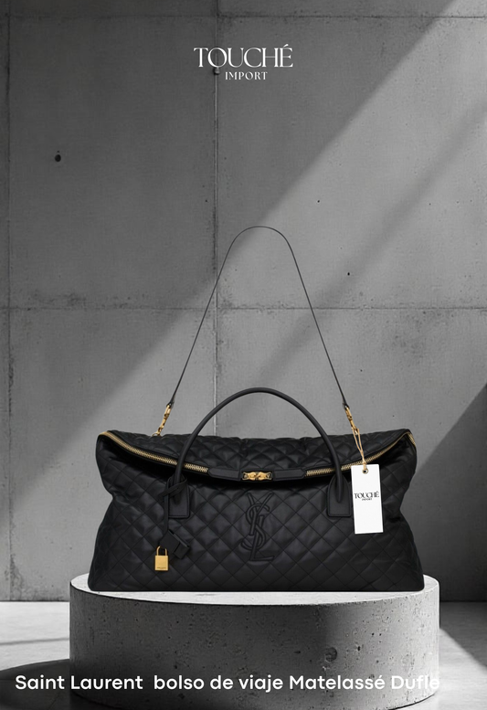 Ysaint laurent Bolso de Viaje Matelassé Duflé