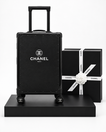 Chanel Box Suitcase Negro