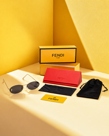 Fendi Oval Gris