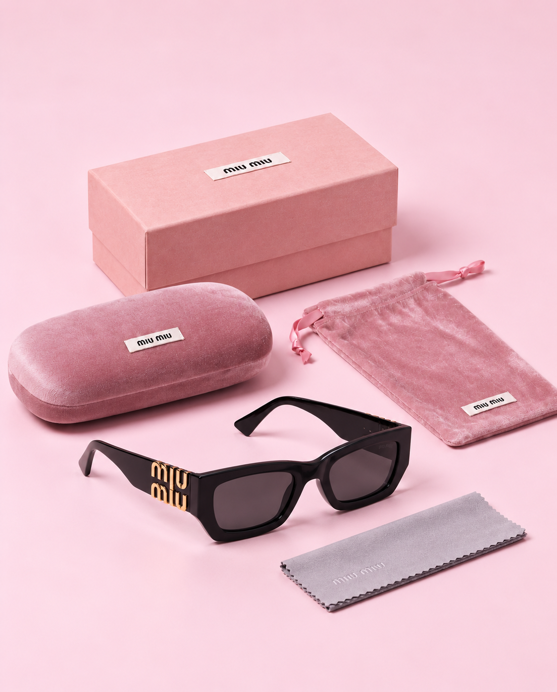 Miu Miu Glimpse Negro