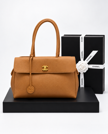 Chanel Large Tote Camel