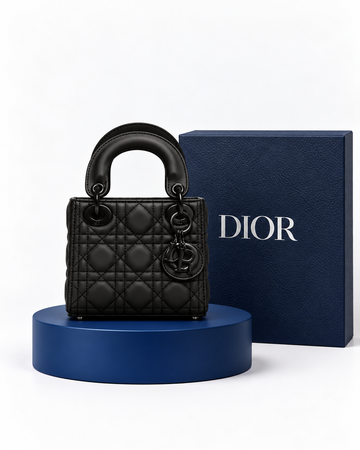 Christian Dior Cannes Negro Mate Mini