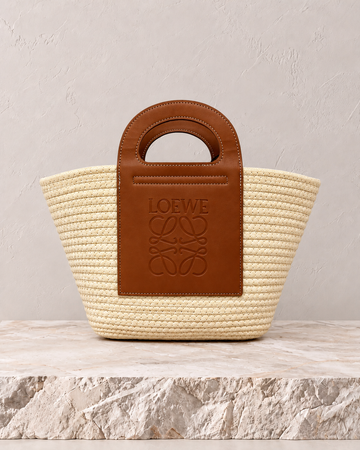 Loewe Rafia Cut-Out Hueso