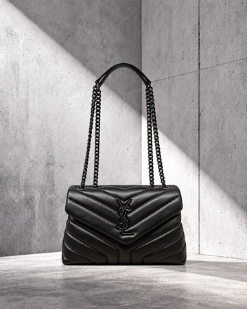 Ysaint Laurent Loulou Medium Negra