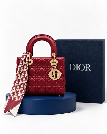 Christian Dior Cannes Bordó