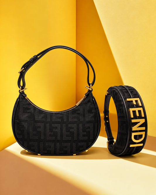 Fendi Curve Negro Monograma
