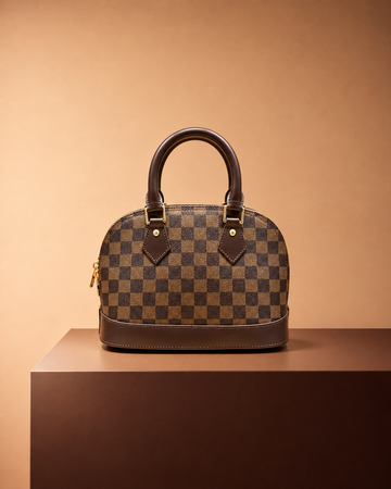 Louis Vuitton Alma BB Marrón Damier