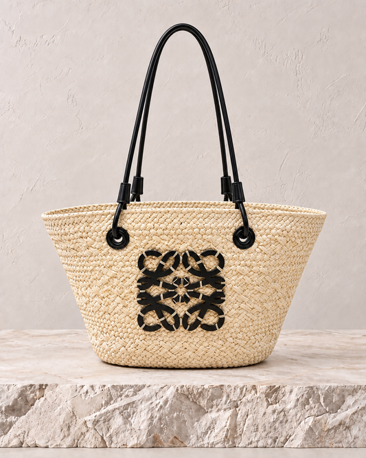Loewe Anagram Basket Negro