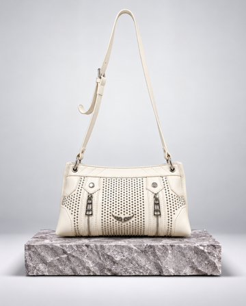 Zadig & Voltaire Sunny Mood Studs Marfil