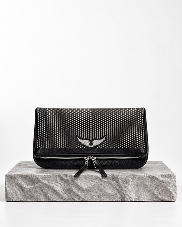 Zadig & Voltaire Rock Tachas Negro