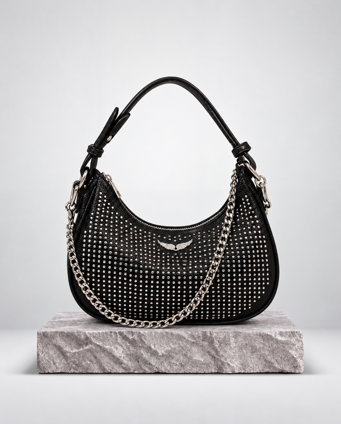 Zadig & Voltaire Moonrock Dotted Swiss Negro