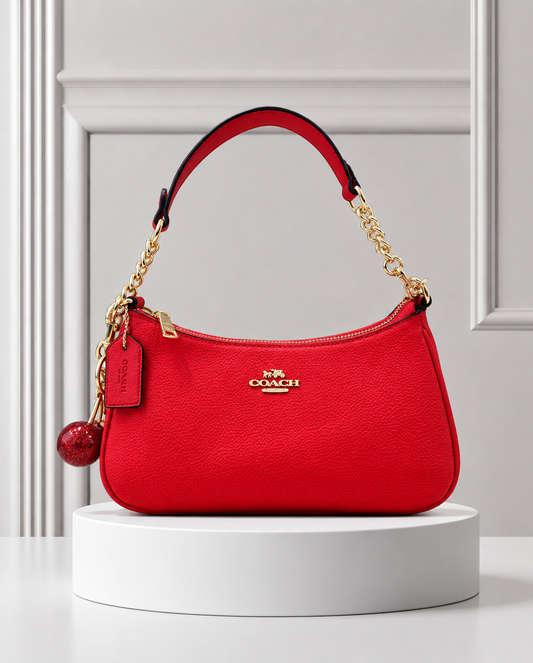 Coach Teri Shoulder Bag Roja
