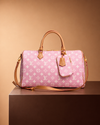 Louis Vuitton Speedy Keepall Limitada Rosa Monograma