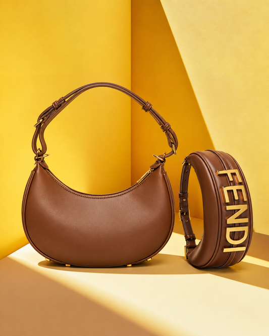 Fendi Curve Clásica Camel