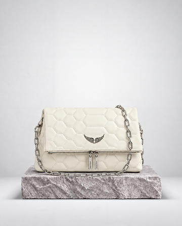 Zadig & Voltaire Rocky XL Mat Scale Blanco