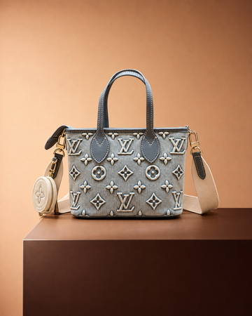 Louis Vuitton Neverfull BB Monograma Denim