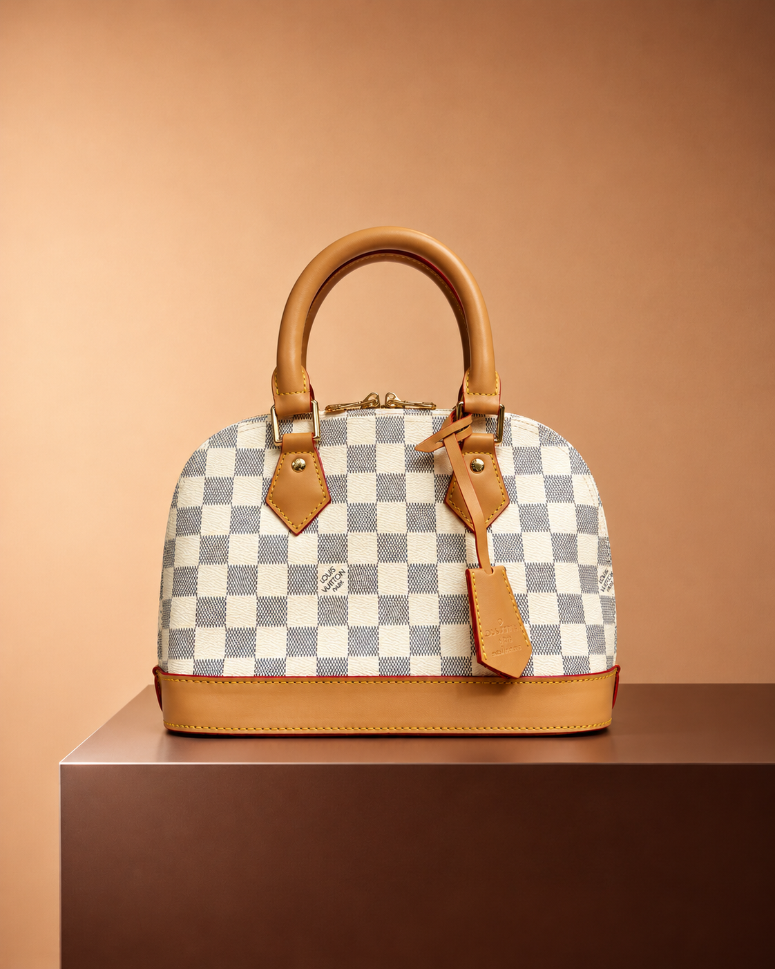 Louis Vuitton Alma BB Blanco Damier