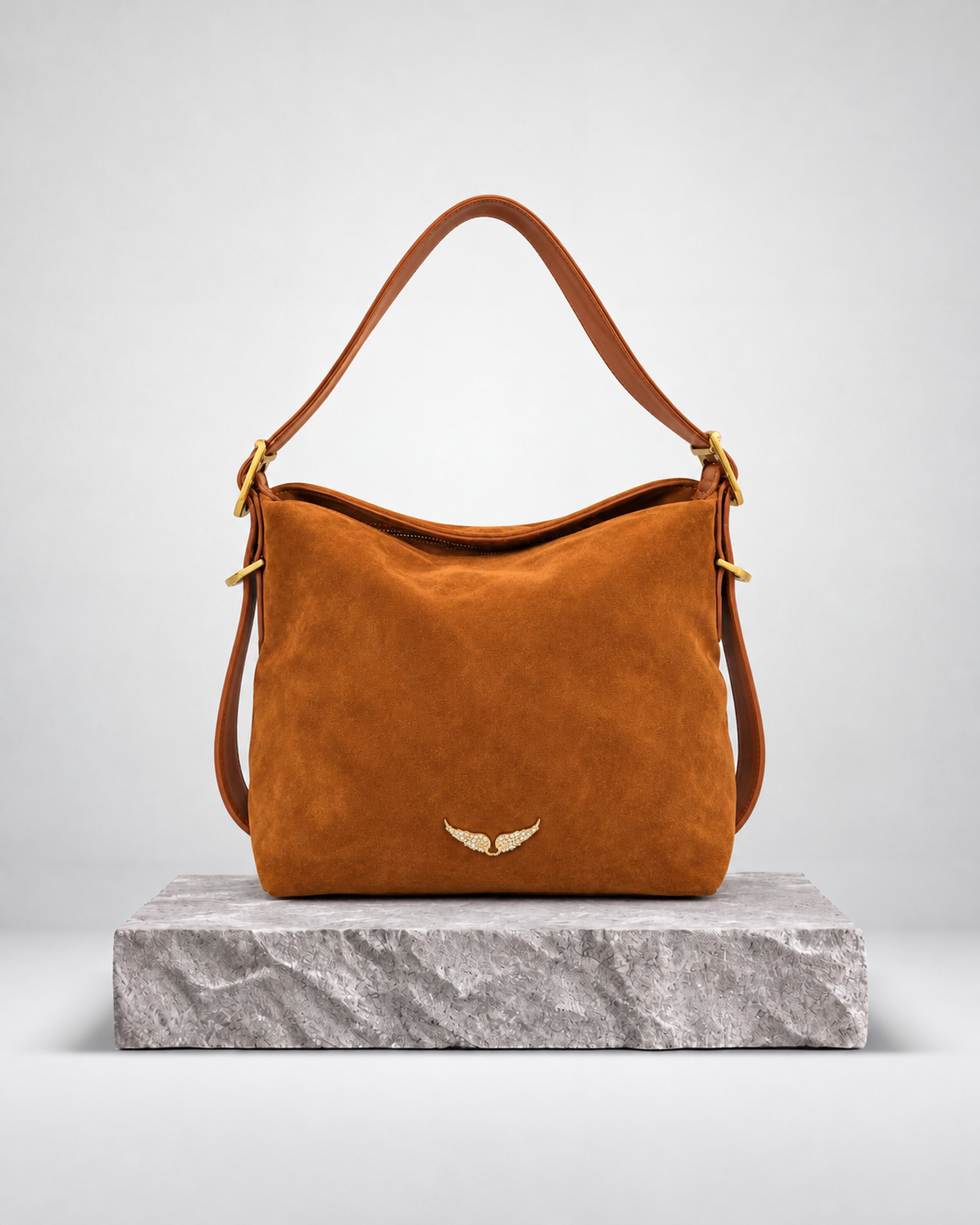 Zadig & Voltaire Jane Suede Camel