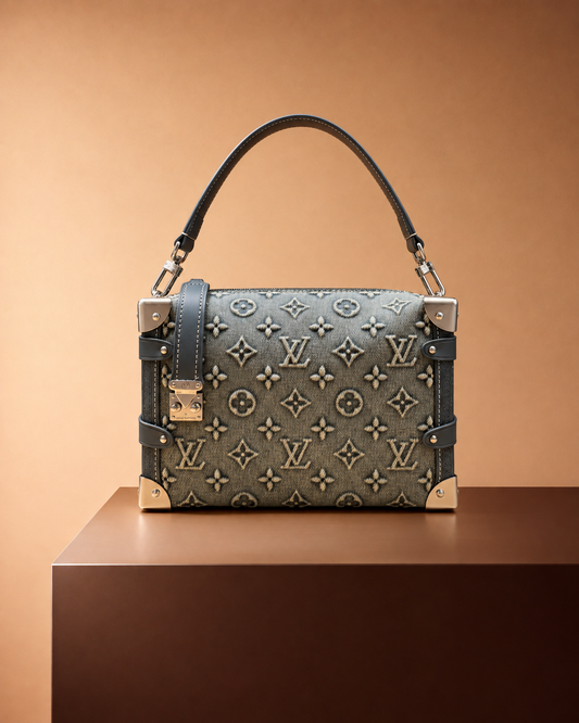 Louis Vuitton Side Trunk Monograma Denim
