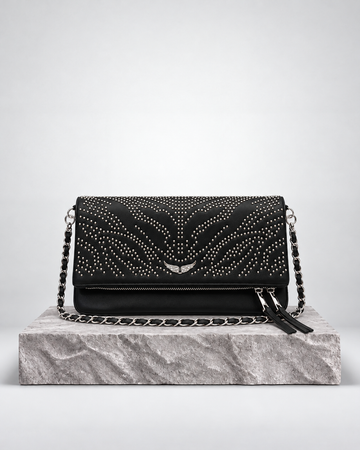 Zadig & Voltaire Rock Arrow Studs Negro