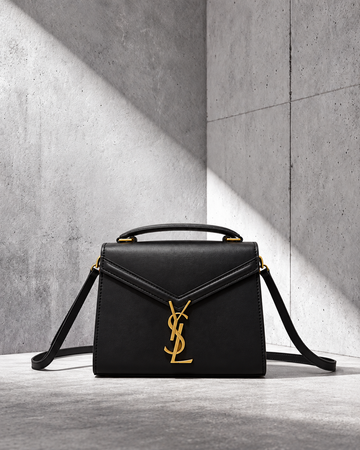 Ysaint Laurent Cassandra Top Handle Negra