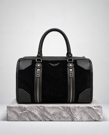 Zadig & Voltaire Sunny Medium Gamuza Negro