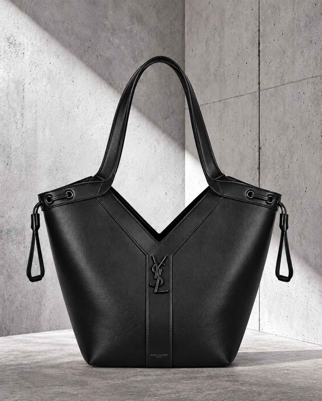 Ysaint Laurent Tote Negro