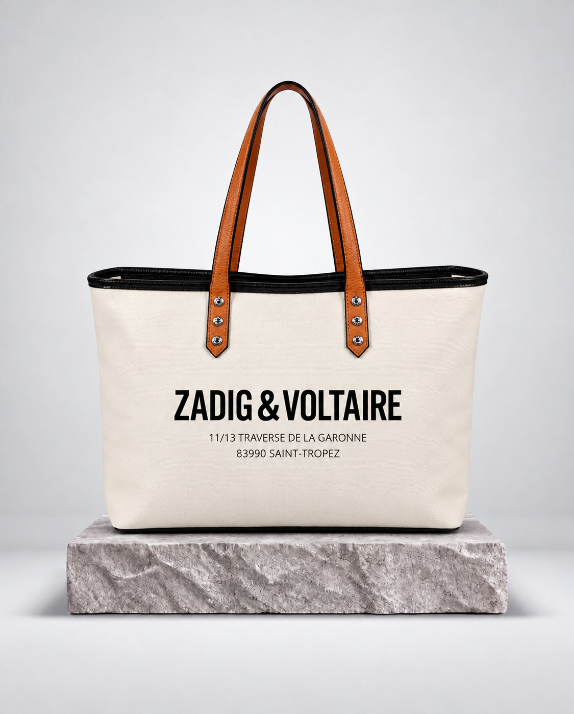 Zadig & Voltaire Mick Canvas St Tropez Blanca