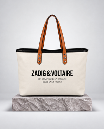 Zadig & Voltaire Mick Canvas St Tropez Blanca