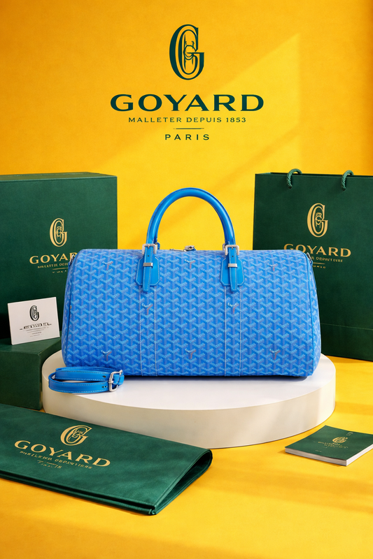 Bolso de Viaje Goyard 45 Clásico Celeste