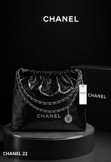 Chanel 22 Herraje Plateado