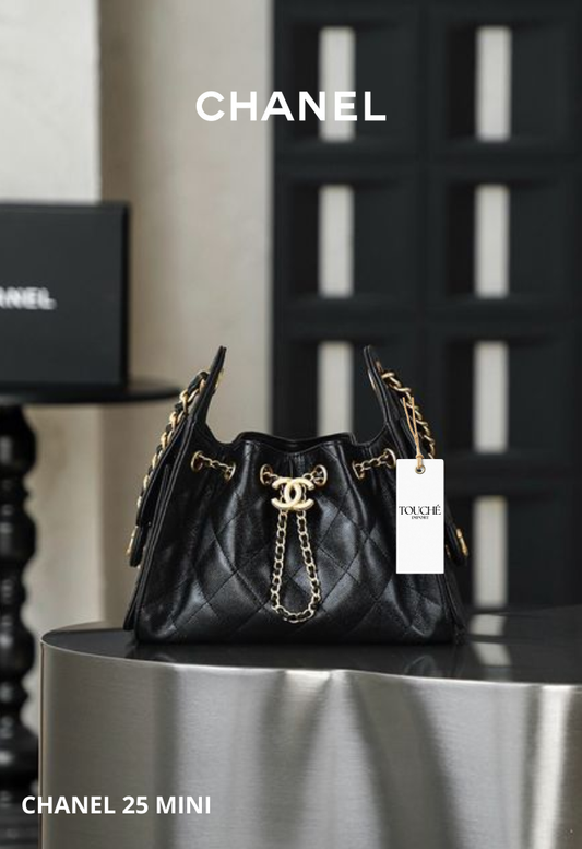 Chanel 25 Negra Mini
