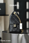 Chanel 25 Negra Mini