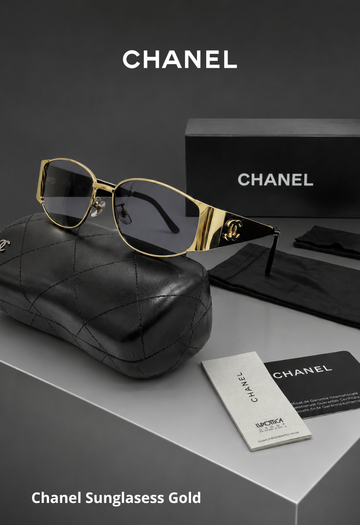 Chanel Sunglasess Gold