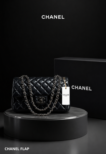 Chanel Classic Flap Herraje Plateado
