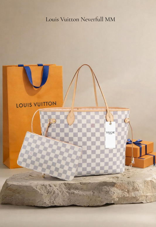 Louis Vuitton Neverfull MM White
