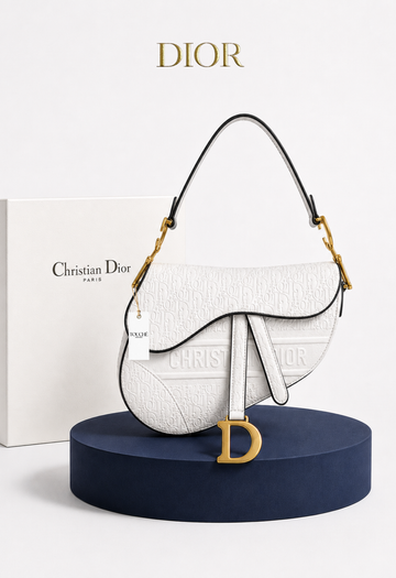 Dior Saddle Whrite