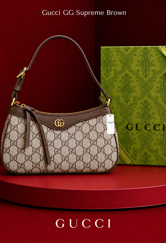 Gucci GG Supreme Brown